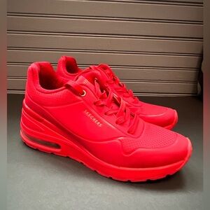 Skechers Women's Million Air Elevated Air Size 8 Red